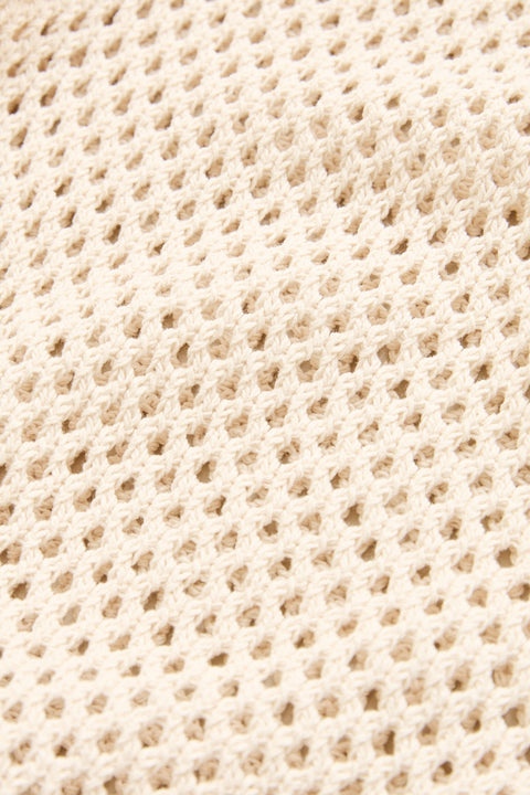 RHYTHM Fisherman Boyfriend Knit Tee Natural