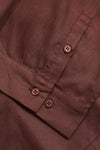 RHYTHM Pia Oversized Shirt Chocolate