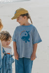 OTTWAY Ocean Pals Washed Blue T-Shirt - Kids