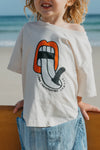 OTTWAY Lazy Waves Off-White T-Shirt - Kids