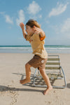 OTTWAY Nomad Brown Checked Shorts - Kids