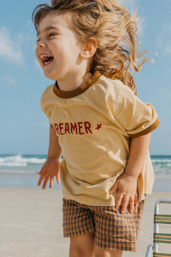 OTTWAY Dreamer Soft Mustard T-Shirt - Kids