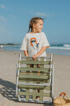 OTTWAY Lazy Waves Off-White T-Shirt - Kids