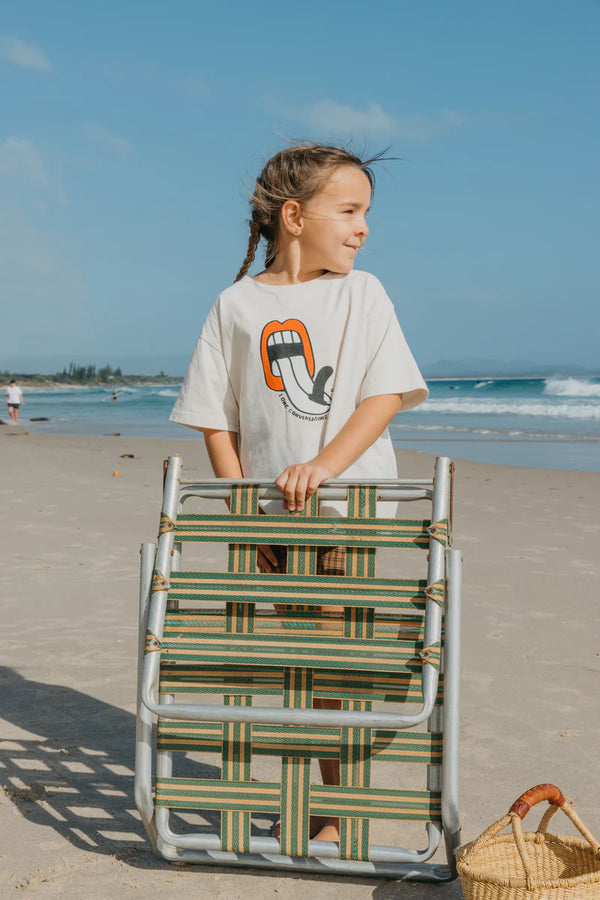 OTTWAY Lazy Waves Off-White T-Shirt - Kids