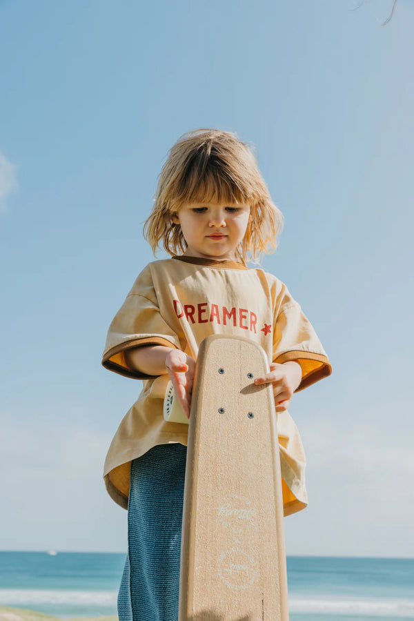 OTTWAY Dreamer Soft Mustard T-Shirt - Kids