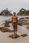 OTTWAY Highlife - Washed Green Boardshorts