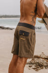 OTTWAY Highlife - Washed Green Boardshorts