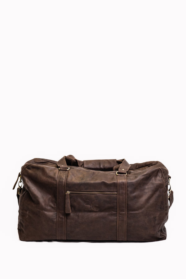 Sydney Leather Overnighter - Coffee